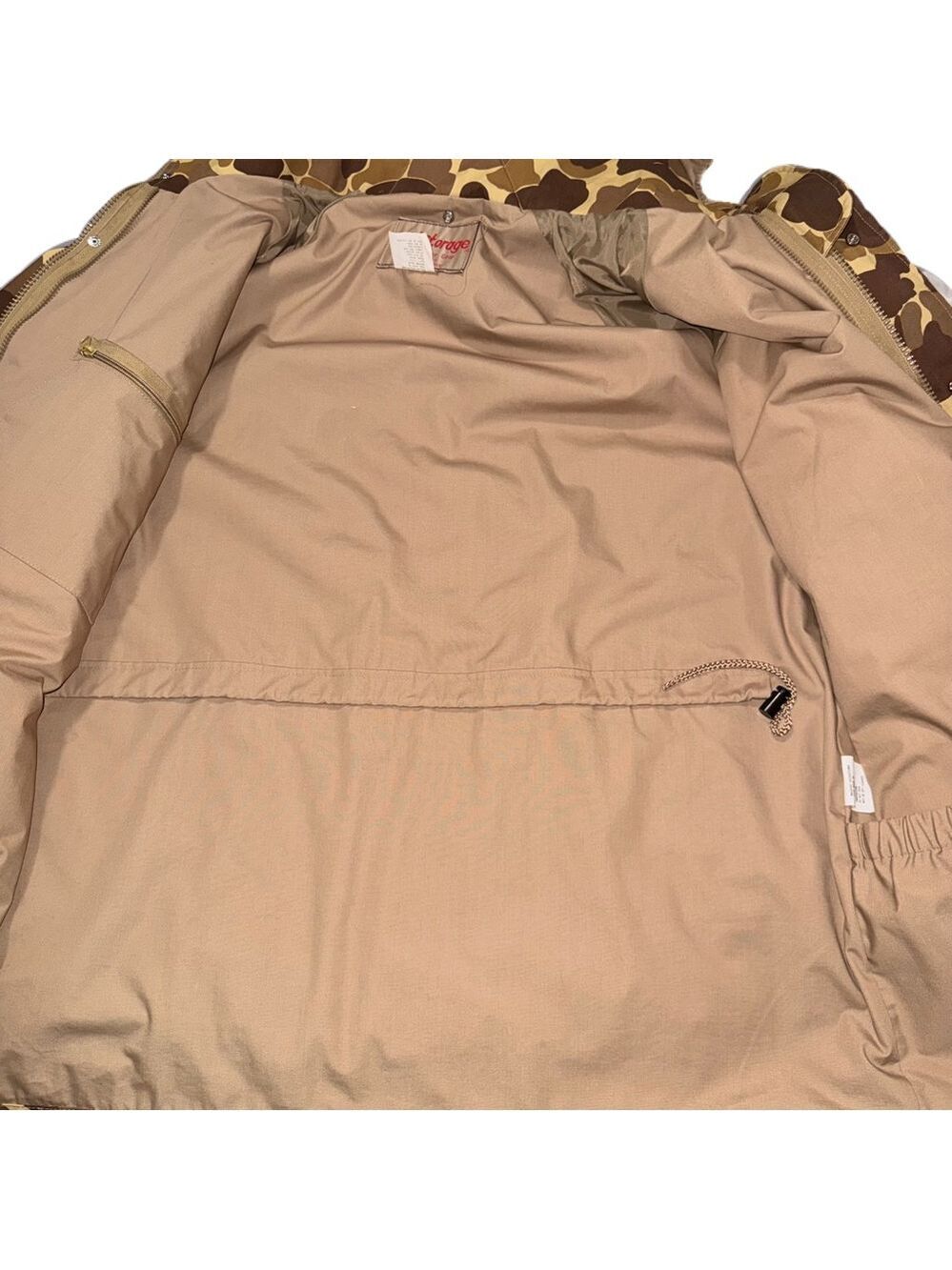 Vintage Cold Storage 3-in-1 Duck Camo Jacket XL Gore-Tex Parka & Puffer Coat EUC - Picture 7 of 14